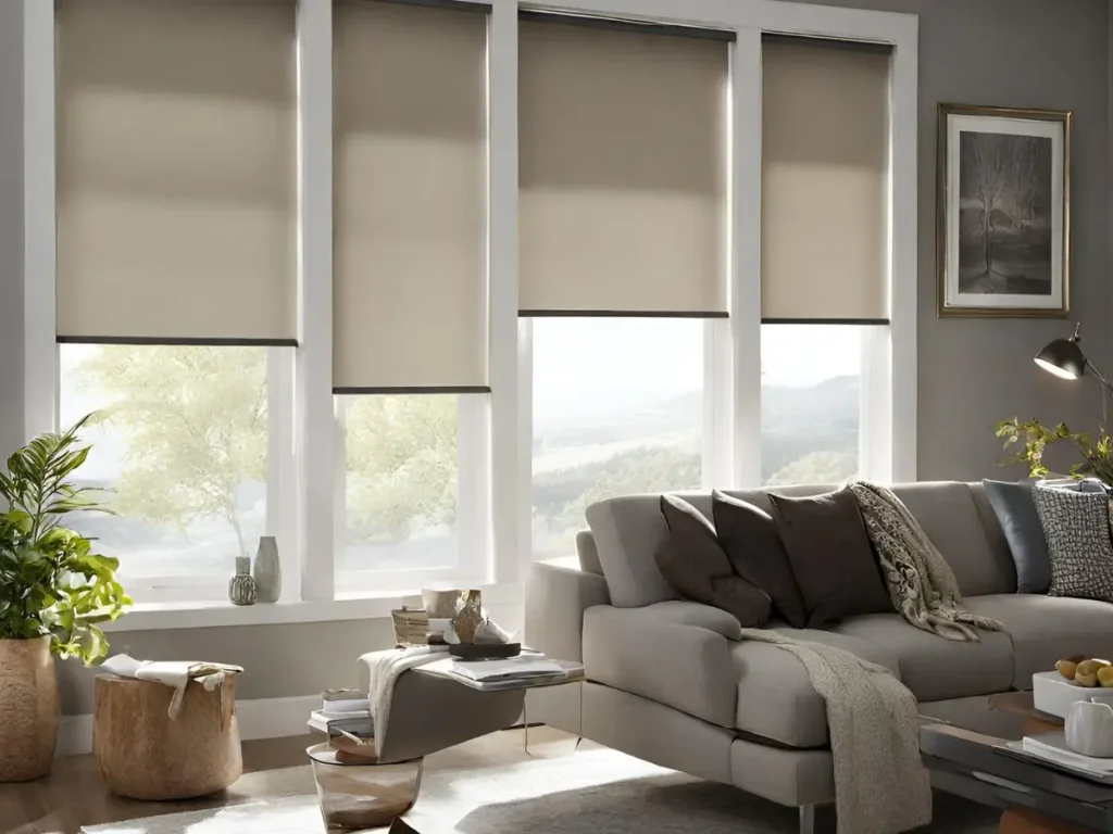 Roller Shades: Simple Functionality & Total Light Blocking